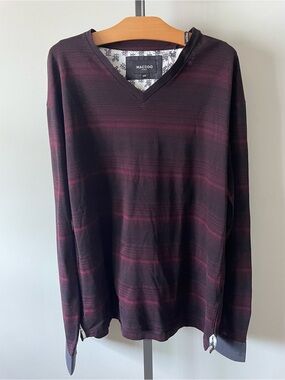 Maceoo Paris Luxury Long Sleeve Pullover NWT Men’s 3XL